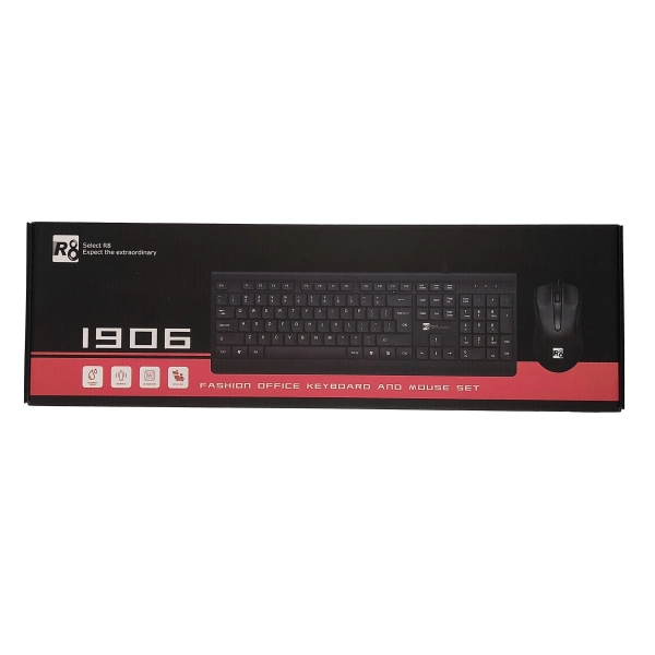 ماوس و کیبورد برند R8 مدل 1906 - تصویر 2
